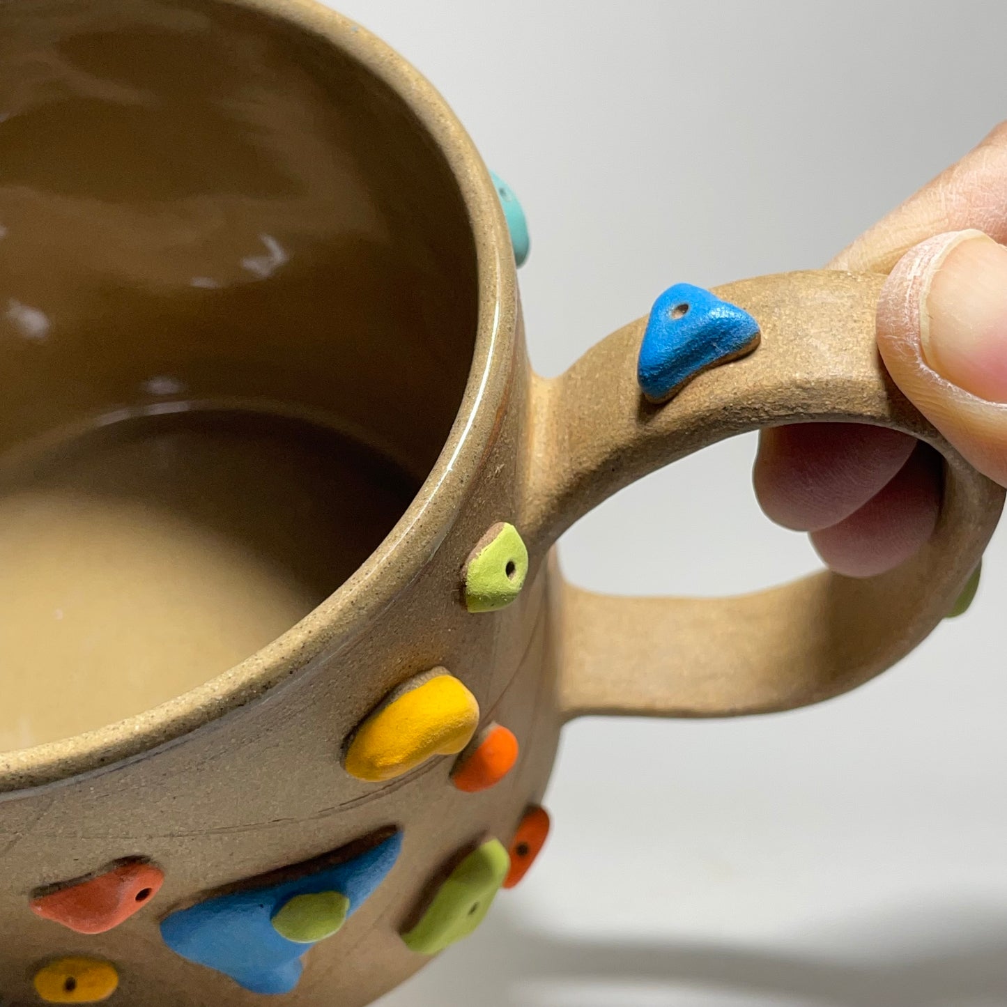 Climbing Mugs - Toasty Brown Clay (12oz) (Maker's Pick!)
