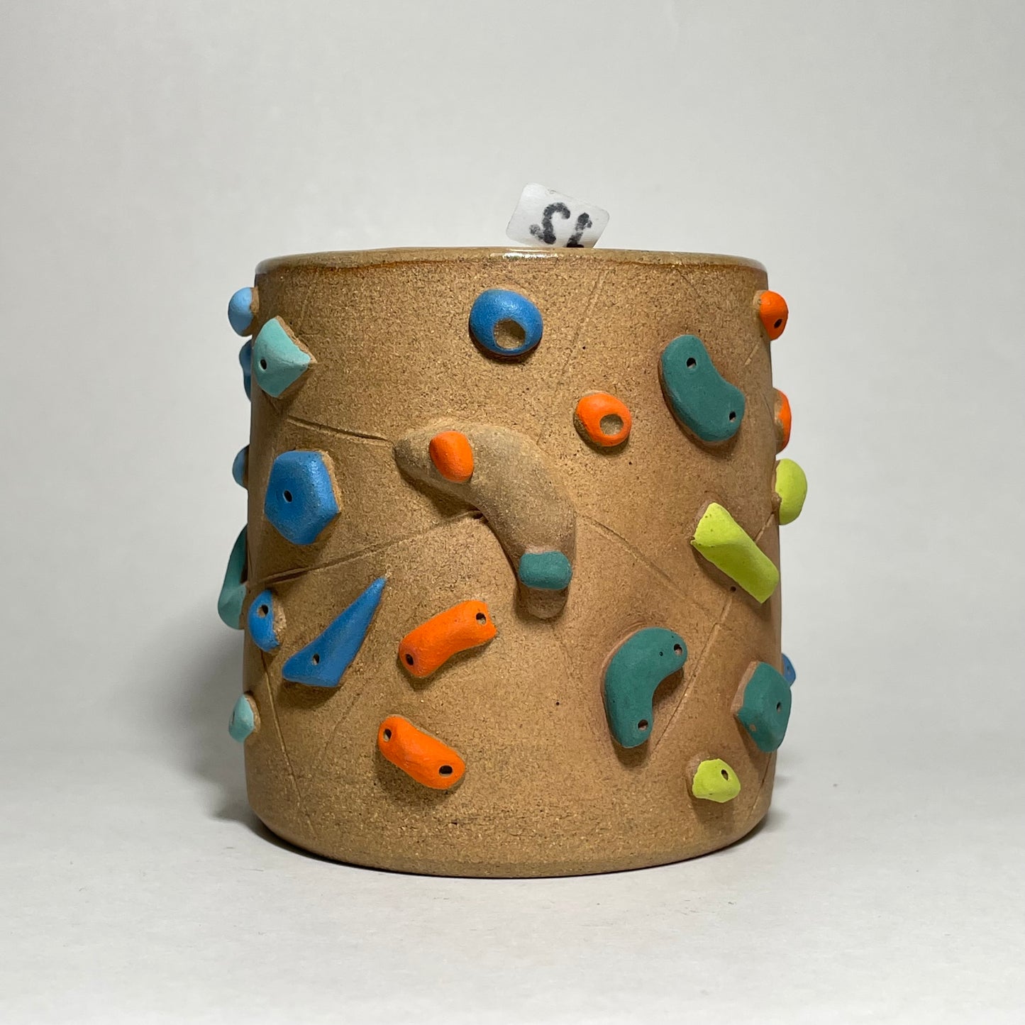 Climbing Cup - Toasty Brown Clay (11oz) #12 (Maker’s Pick!)