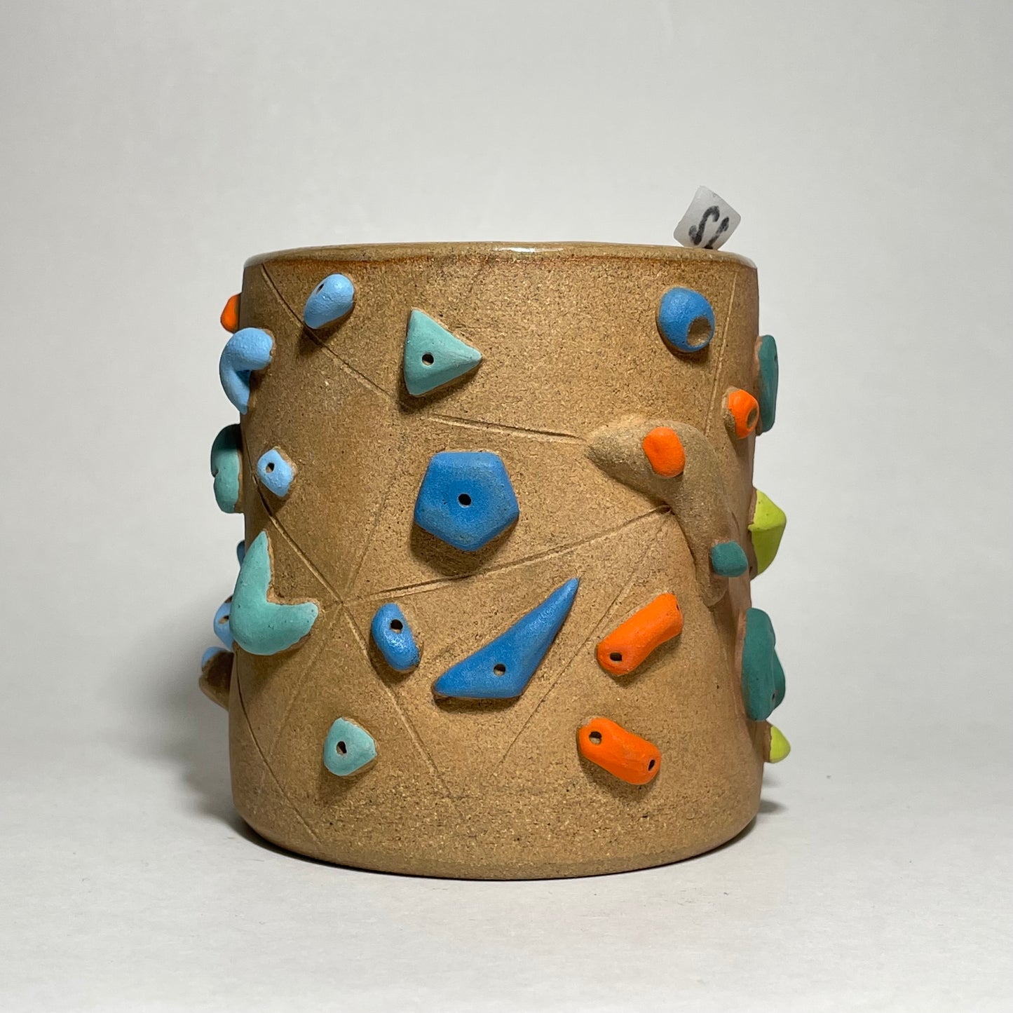 Climbing Cup - Toasty Brown Clay (11oz) #12 (Maker’s Pick!)