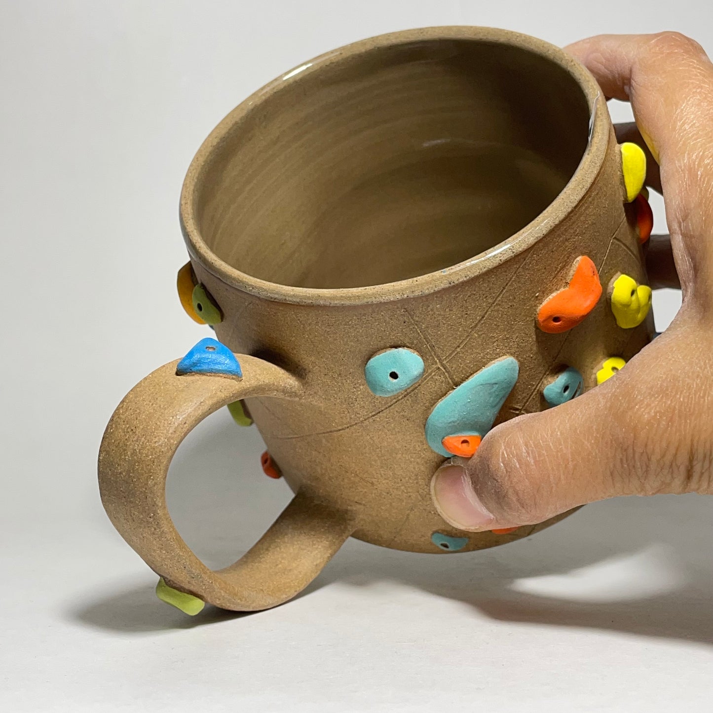 Climbing Mugs - Toasty Brown Clay (12oz) (Maker's Pick!)