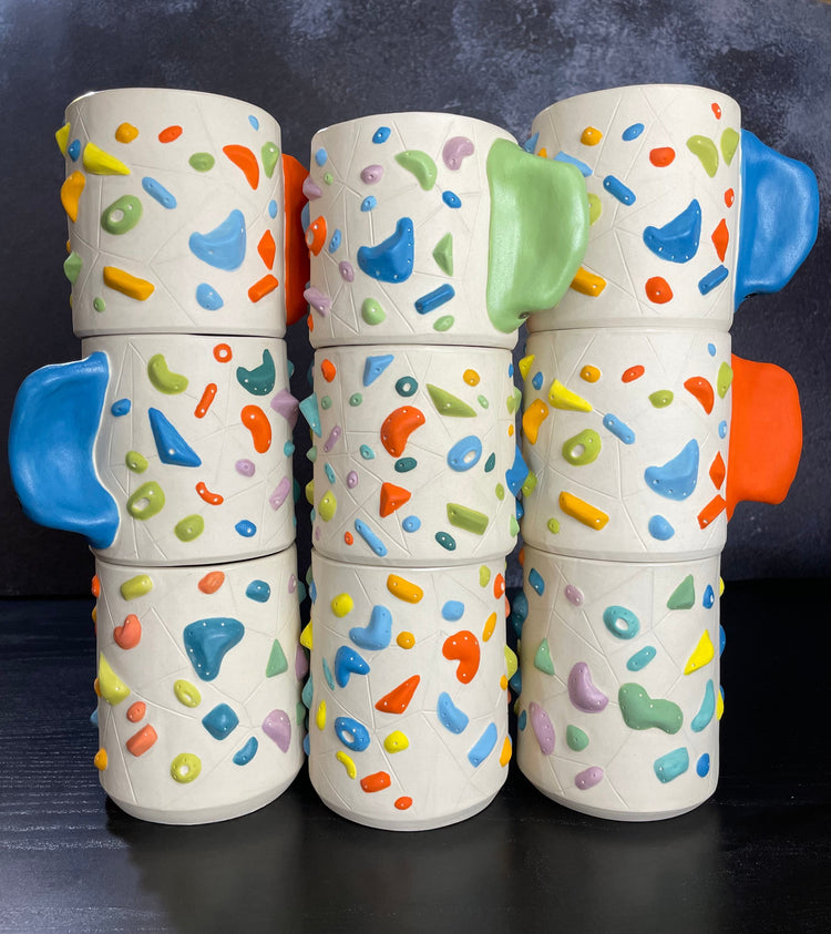 Form & Grip - Indoor White Climbing Wall Collection