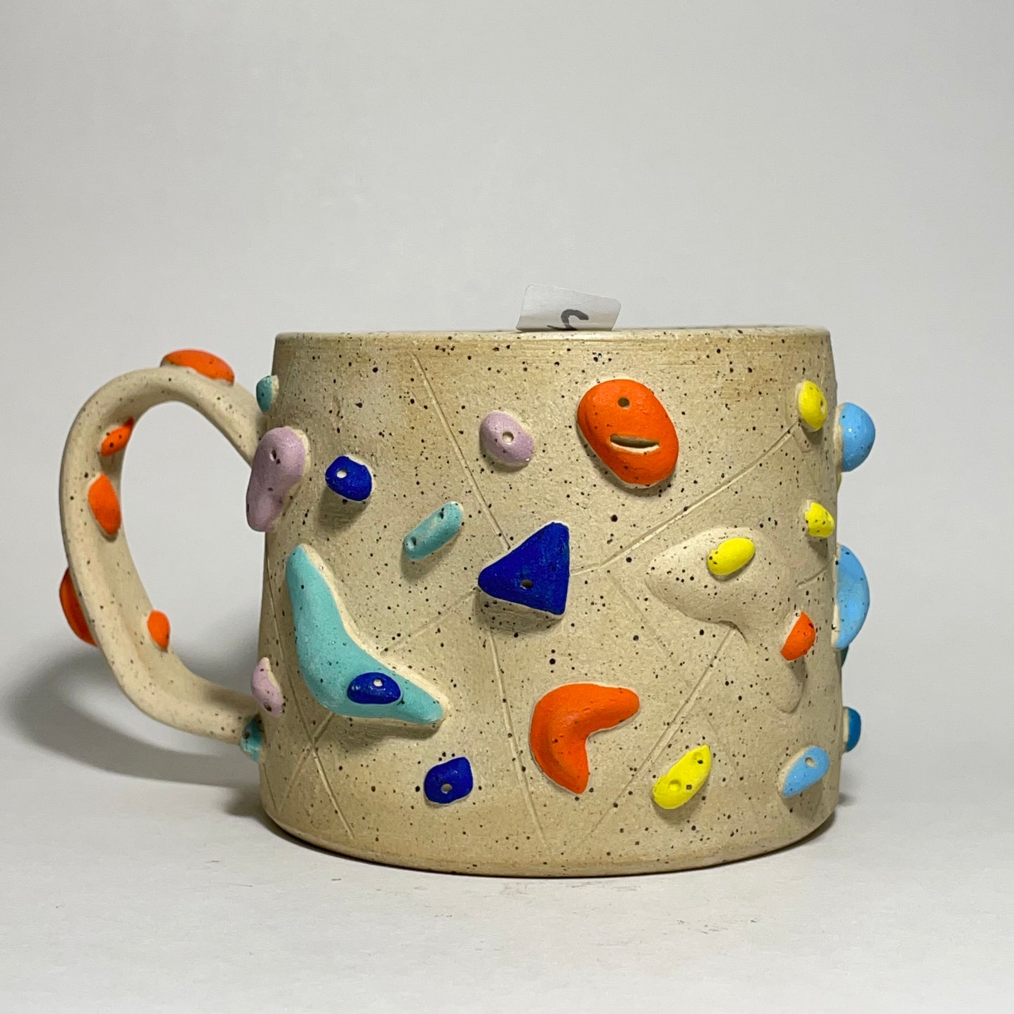 Climbing Mugs - Buff Speckled (10-11oz)