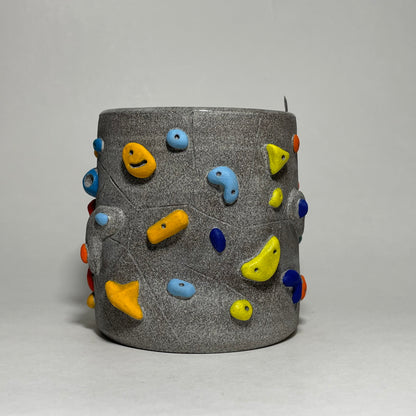 Climbing Cups (no handle) - Granite Clay