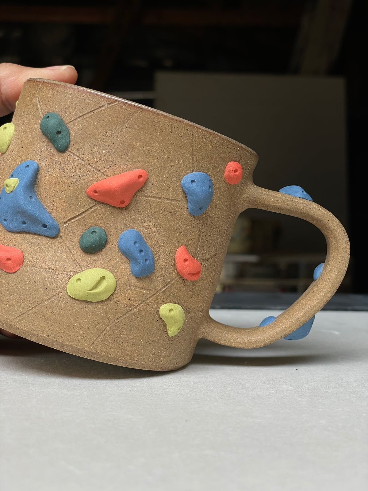 Toasty Brown Climbing Mug 12-14oz - PREORDER