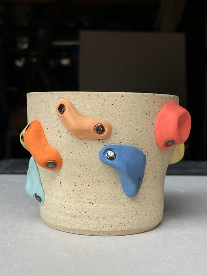 Buff Speckle Multi-hold Cup 10oz SECOND