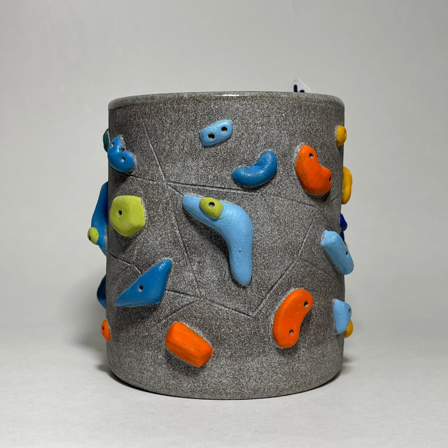 Climbing Cups (no handle) - Granite Clay