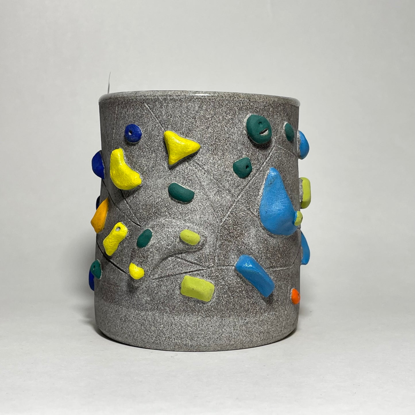 Climbing Cups (no handle) - Granite Clay