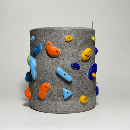 Climbing Cups (no handle) - Granite Clay