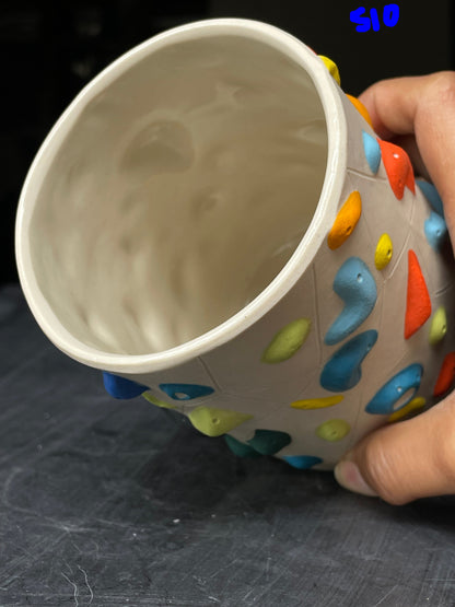 White Climbing Wall Cup (no handle) - 16oz