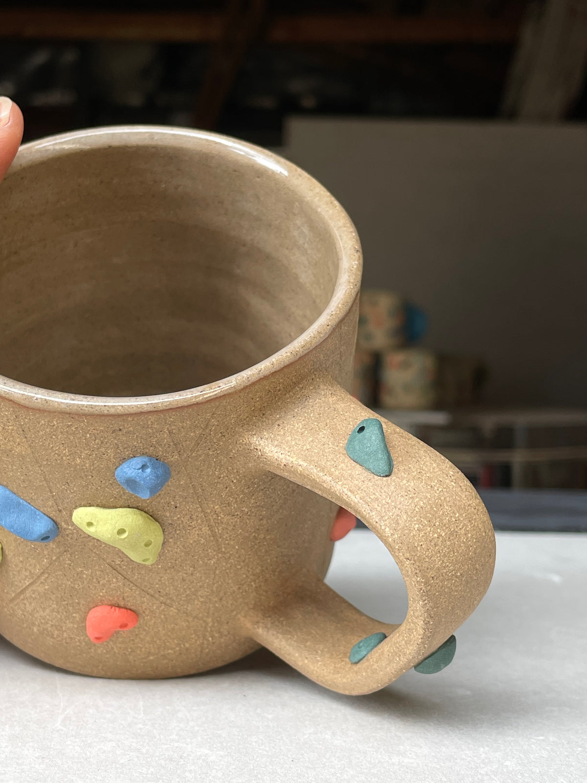 Toasty Brown Climbing Mug 11oz SIMPLE