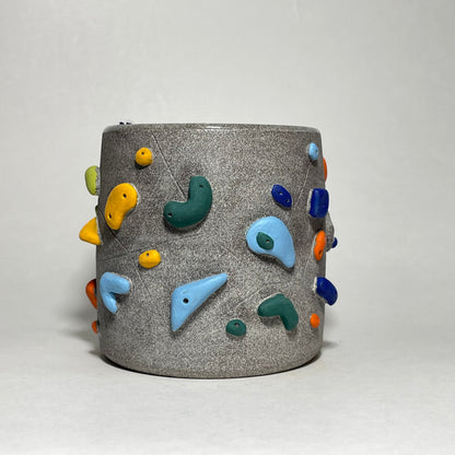 Climbing Cups (no handle) - Granite Clay