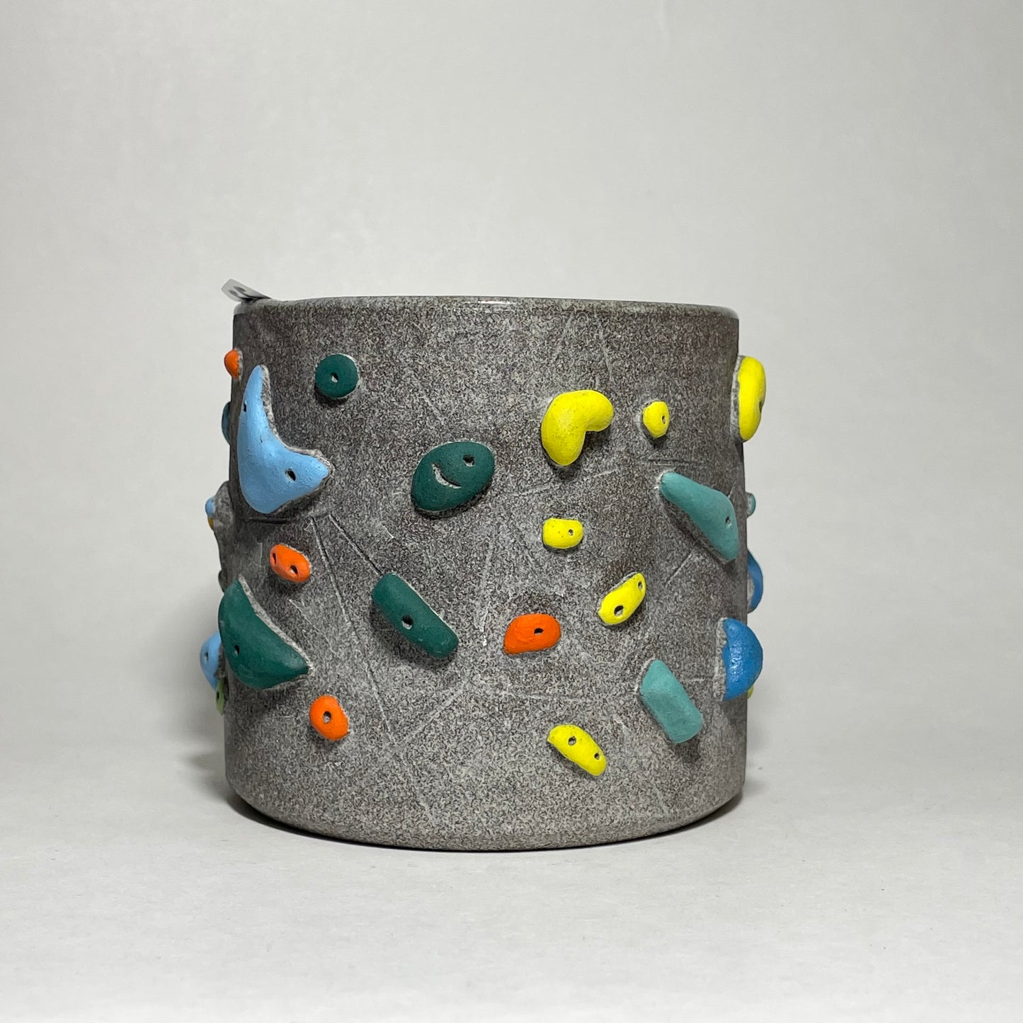 Climbing Cups (no handle) - Granite Clay