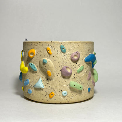 Climbing Mug in Buff Speckled Clay 13oz #10