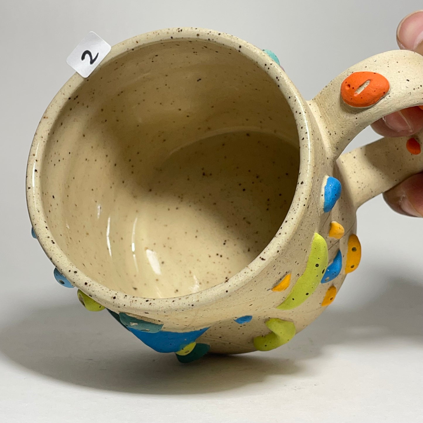 Climbing Mugs - Buff Speckled (10-11oz)