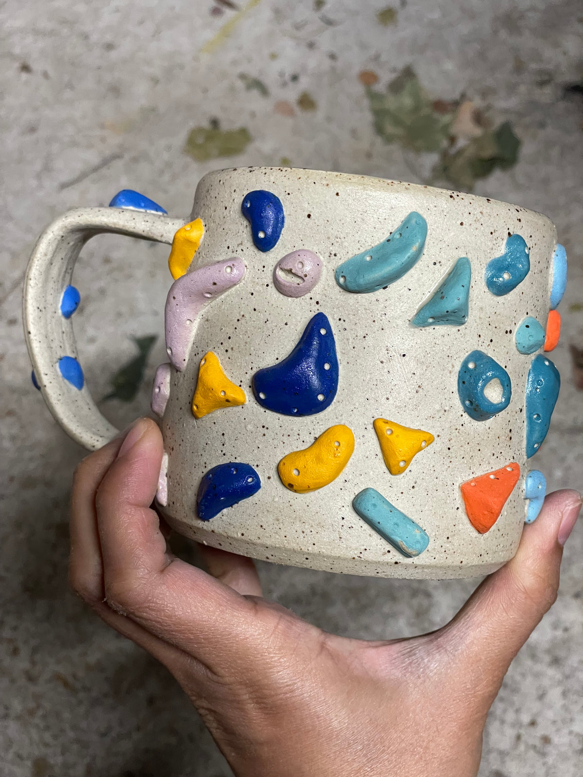 Buff Speckled Cups - OVERFIRED/SECONDS