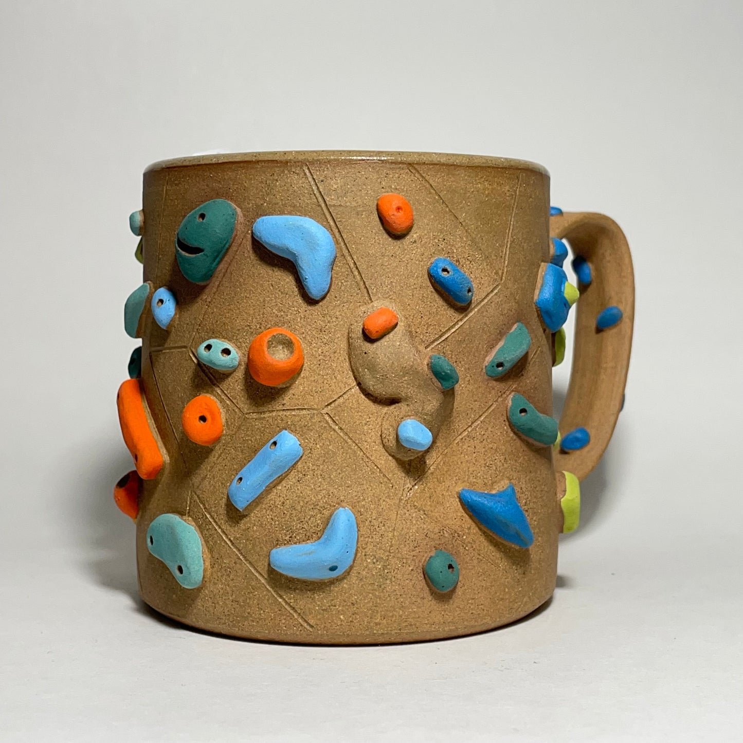 Climbing Mugs - Toasty Brown Clay (12oz) (Maker's Pick!)