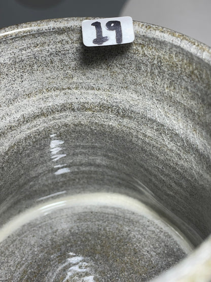 Climbing Cup - Hold Handle - Granite Clay (10-11oz)