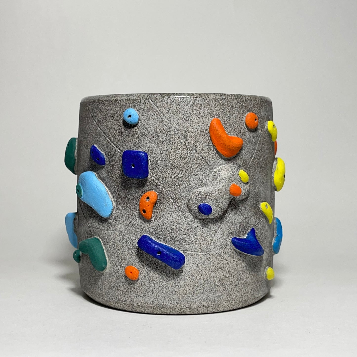 Climbing Cups (no handle) - Granite Clay