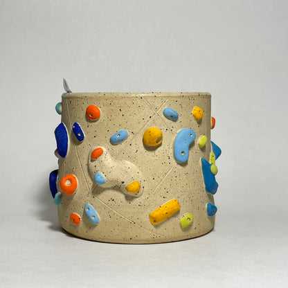 Climbing Mugs - Buff Speckled (10-11oz)