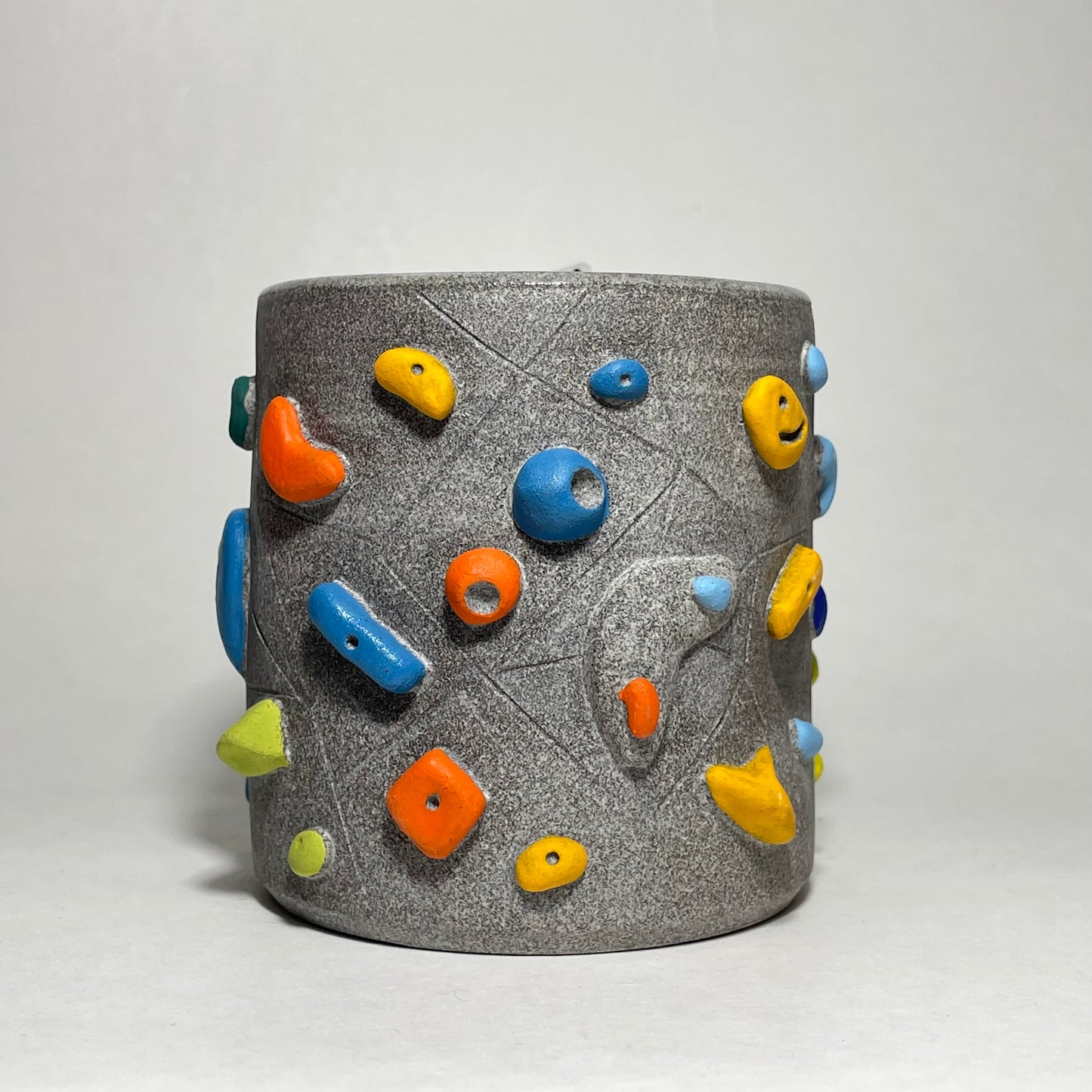 Climbing Cups (no handle) - Granite Clay