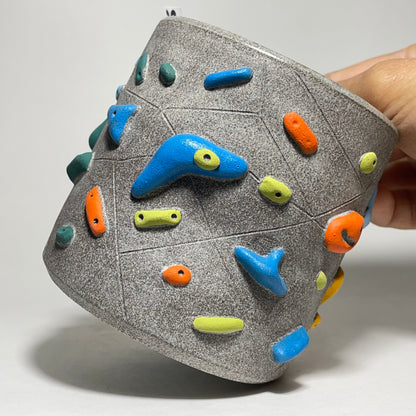 Climbing Cups (no handle) - Granite Clay