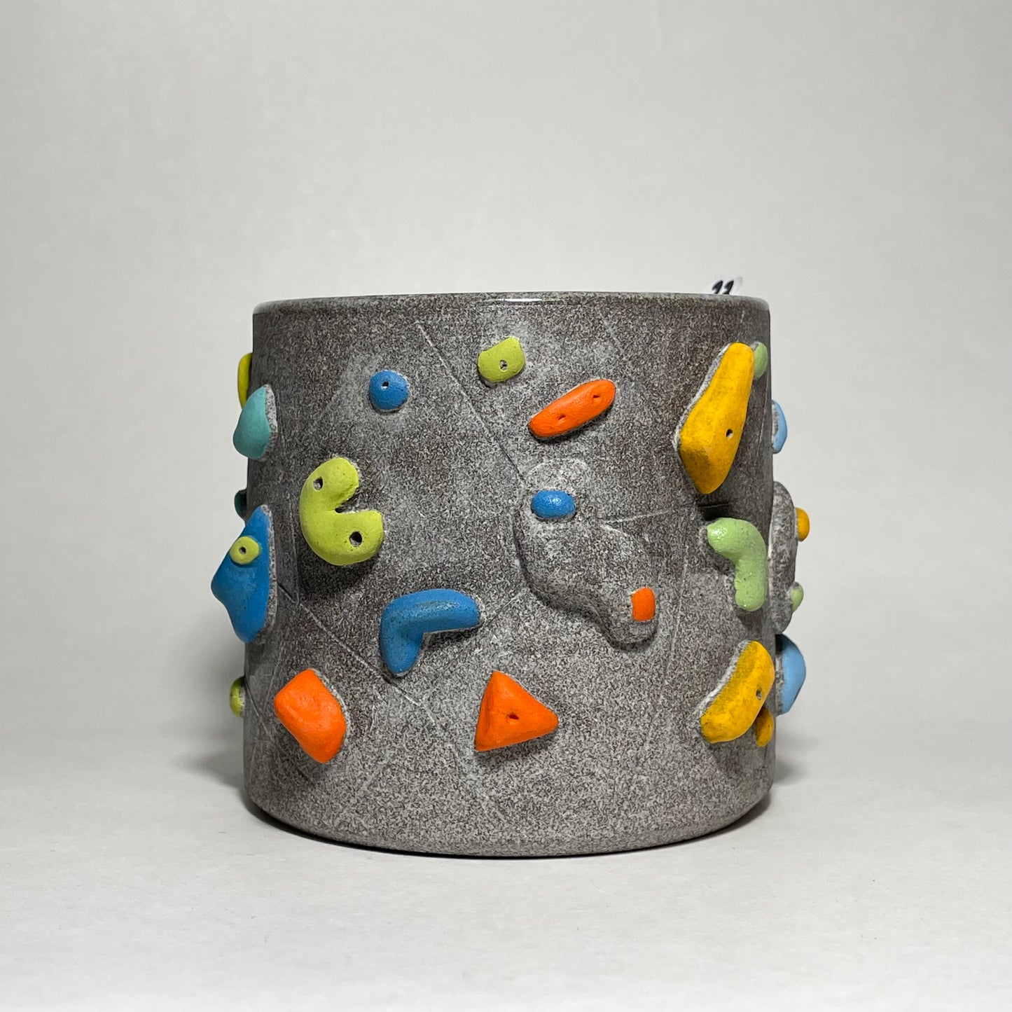 Climbing Cups (no handle) - Granite Clay