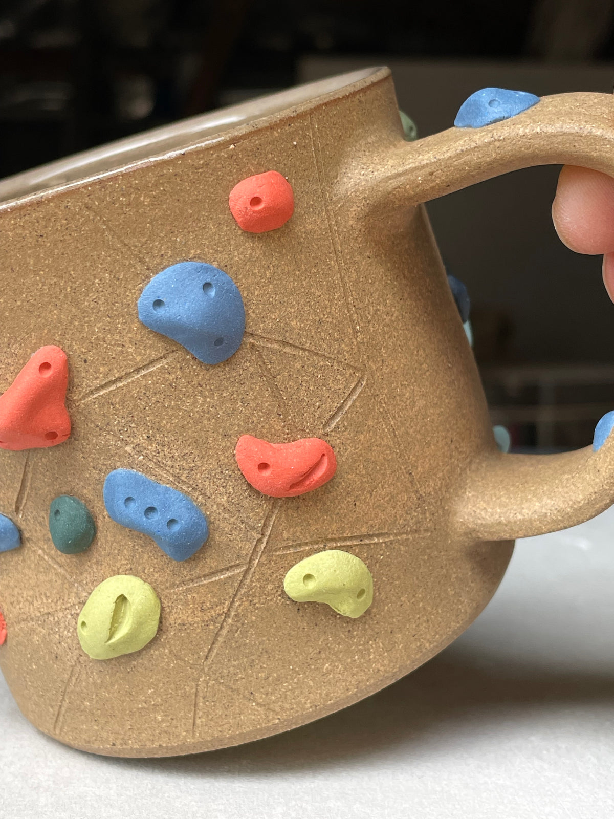 Toasty Brown Climbing Mug 12-14oz - PREORDER