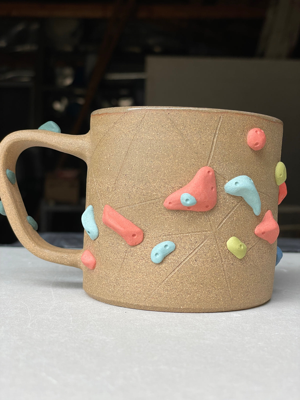 Toasty Brown Climbing Mug 11oz SIMPLE
