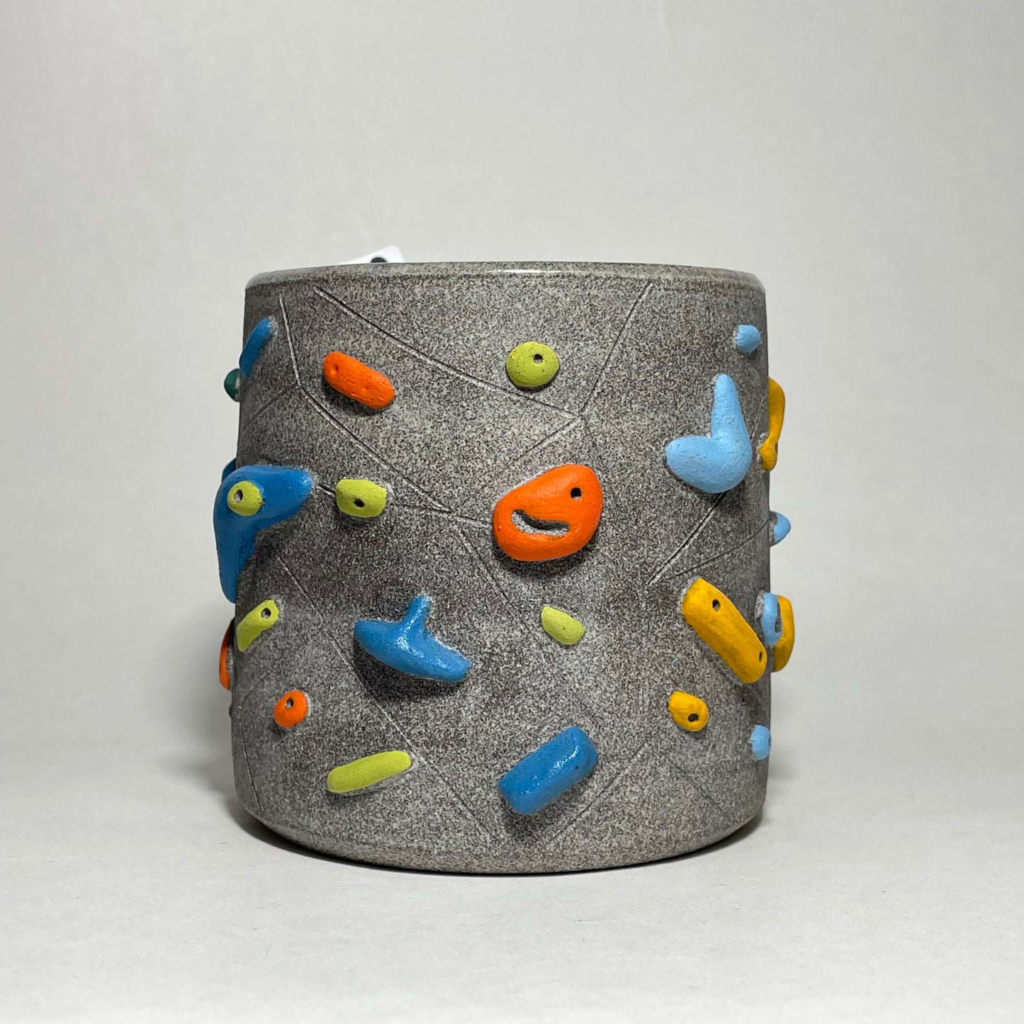 Climbing Cups (no handle) - Granite Clay