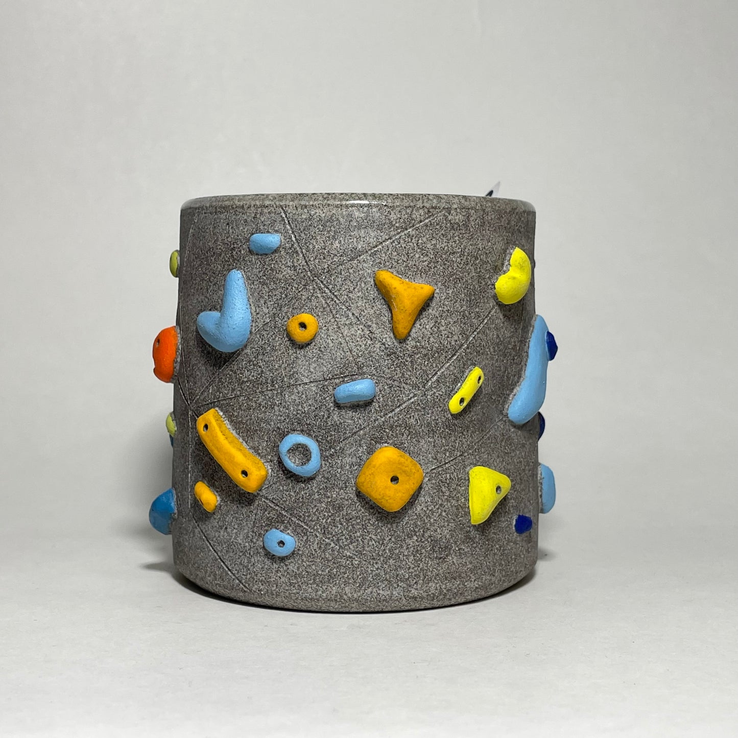 Climbing Cups (no handle) - Granite Clay