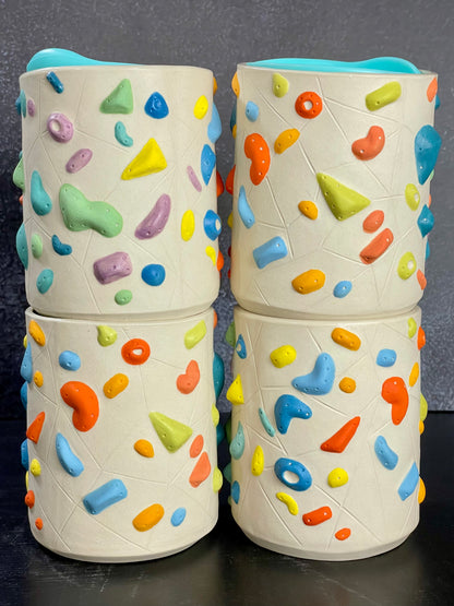 White Climbing Cup (no handle)