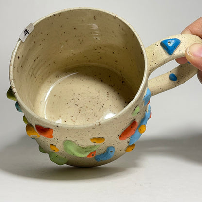 Climbing Mugs - Buff Speckled (10-11oz)