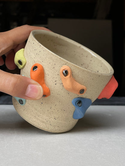 Buff Speckle Multi-hold Cup 10oz SECOND