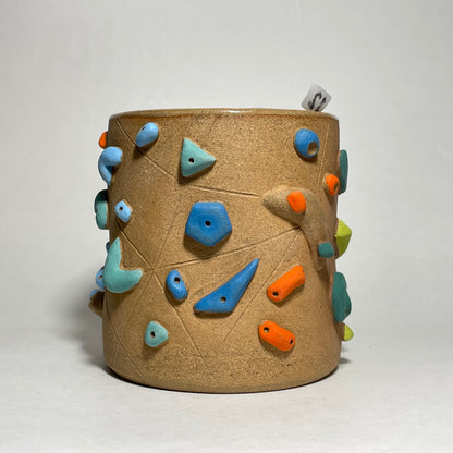 Climbing Cup - Toasty Brown Clay (11oz) #12 (Maker’s Pick!)