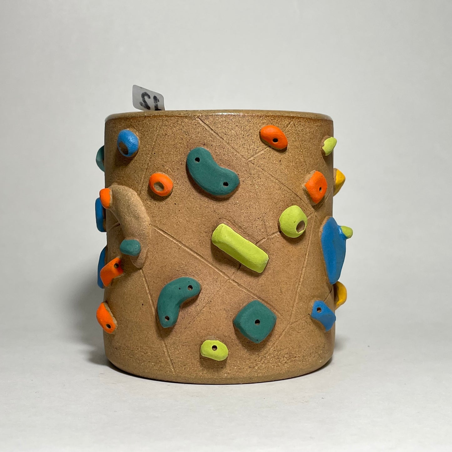 Climbing Cup - Toasty Brown Clay (11oz) #12 (Maker’s Pick!)