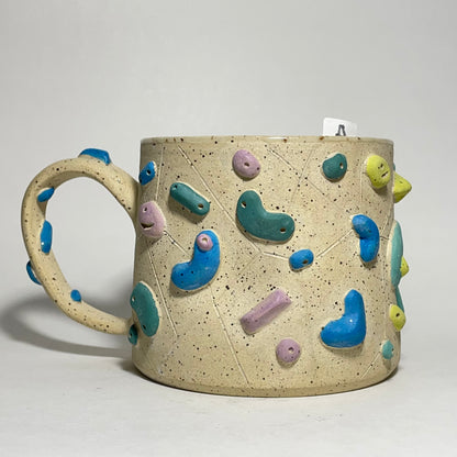 Climbing Mugs - Buff Speckled (10-11oz)
