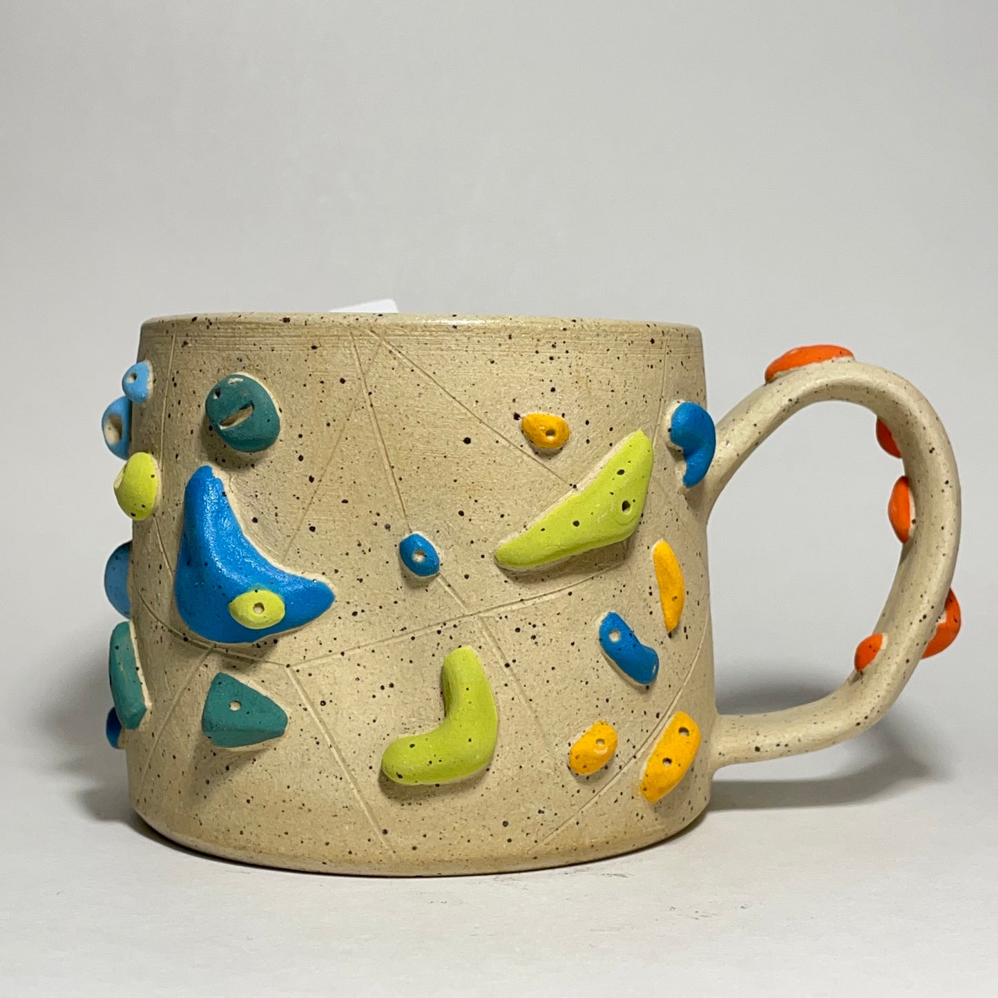 Climbing Mugs - Buff Speckled (10-11oz)