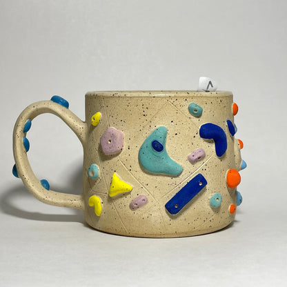 Climbing Mugs - Buff Speckled (10-11oz)