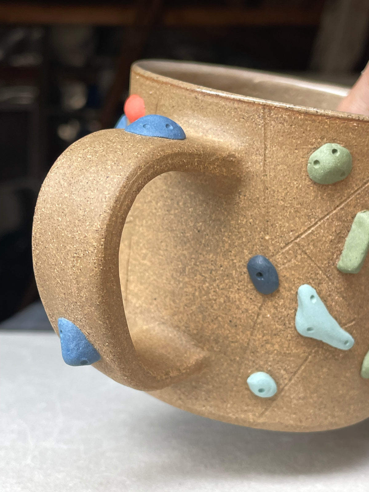 Toasty Brown Climbing Mug 12-14oz - PREORDER