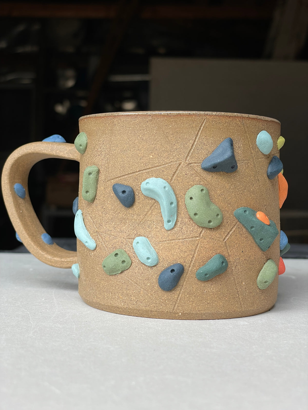 Toasty Brown Climbing Mug 12-14oz - PREORDER