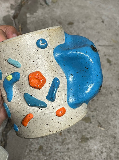 Buff Speckled Cups - OVERFIRED/SECONDS
