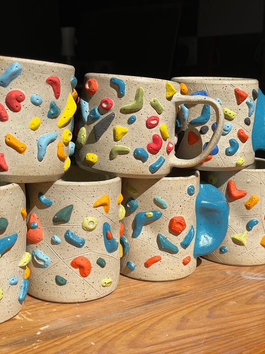 Buff Speckled Cups - OVERFIRED/SECONDS