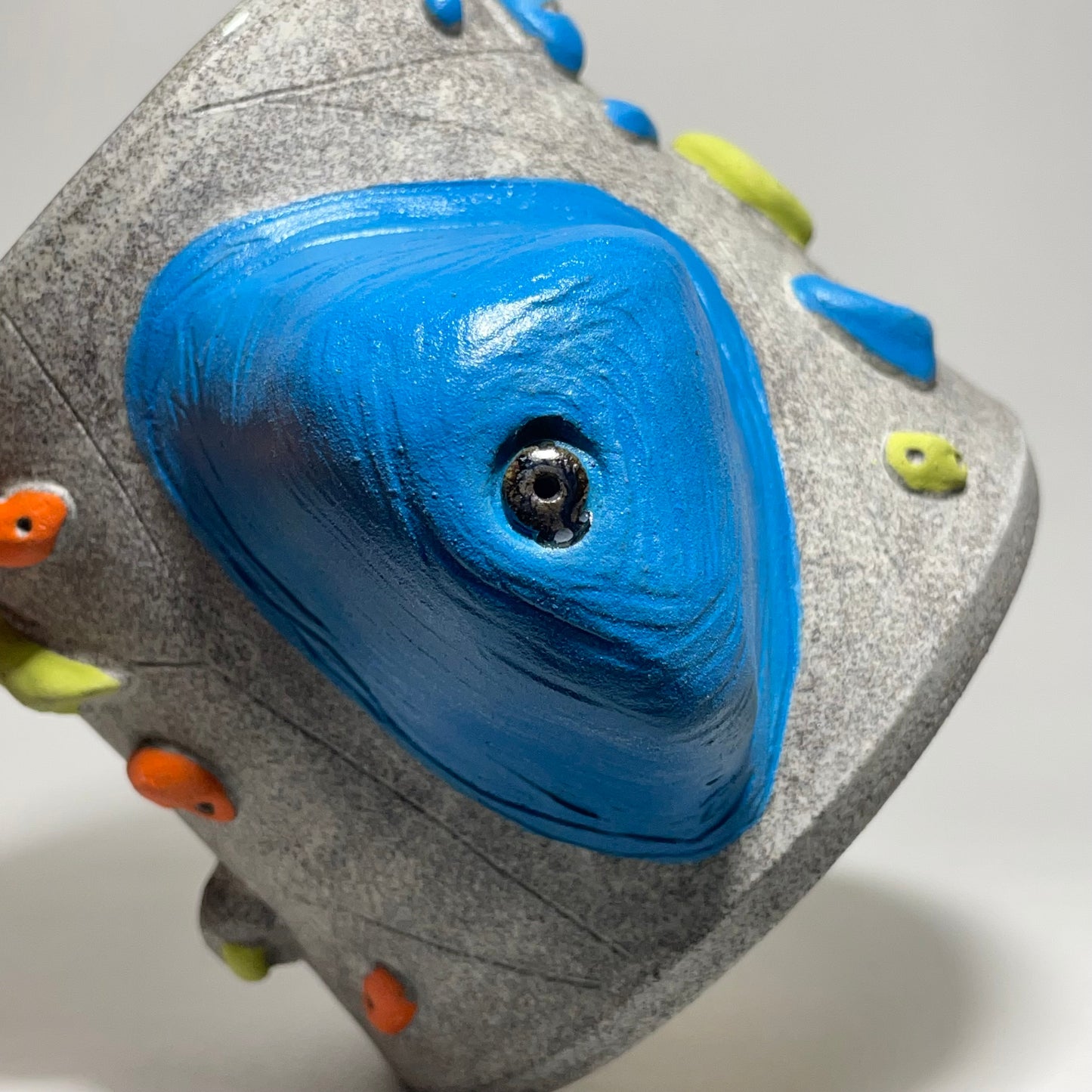 Climbing Cup - Hold Handle - Granite Clay (10-11oz)
