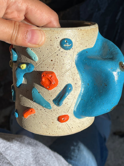 Buff Speckled Cups - OVERFIRED/SECONDS