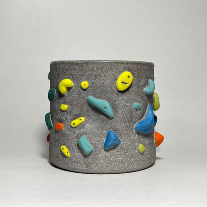 Climbing Cups (no handle) - Granite Clay