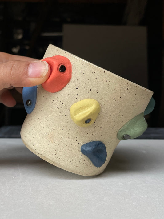 Buff Speckle Multi-hold Cup 10oz SECOND