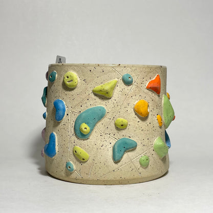 Climbing Mugs - Buff Speckled (10-11oz)