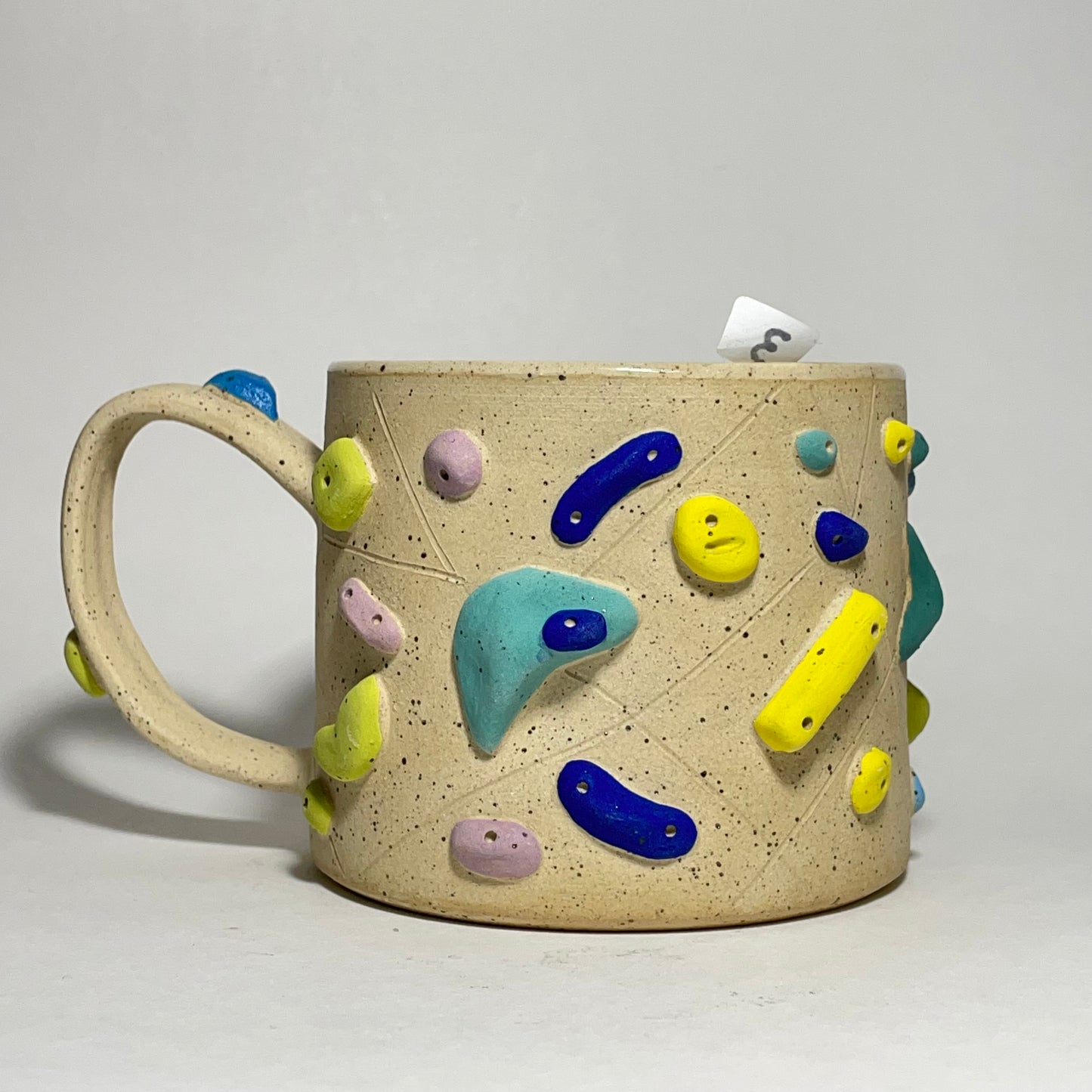 Climbing Mugs - Buff Speckled (10-11oz)