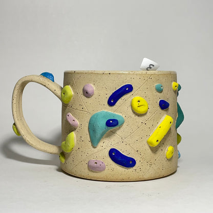 Climbing Mugs - Buff Speckled (10-11oz)