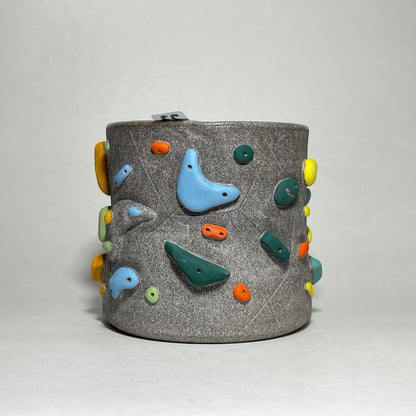 Climbing Cups (no handle) - Granite Clay